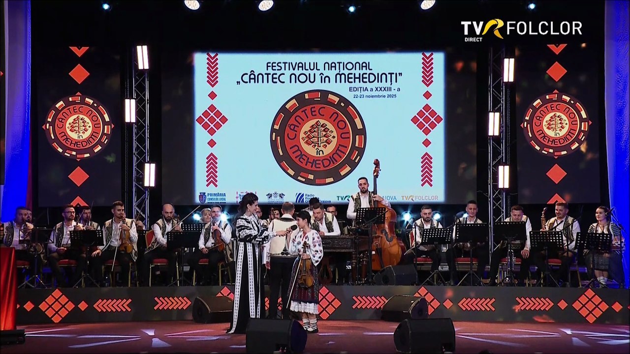 Ana Maria Pereanu - Festivalul „Cantec nou in Mehedinti” - Drobeta-Turnu Severin - TVR FOLCLOR - 22.11.2025