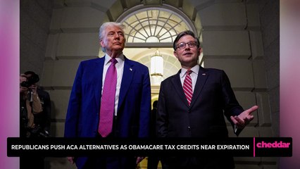 Republicans Push ACA Alternatives as Obamacare Tax Credits Near Expiration