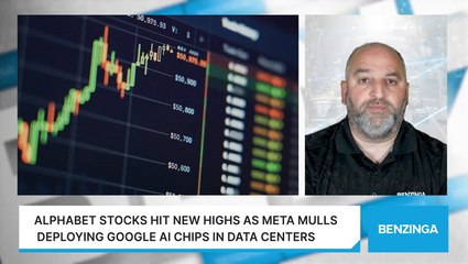 Alphabet Stocks Hit New Highs As Meta Mulls Deploying Google AI Chips In Data Centers