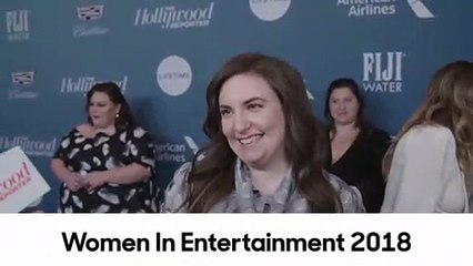 Lena Dunham Talks Guest Editing 'The Hollywood Reporter' | Women in Entertainment 2018
