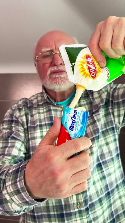 Toothpaste Disaster: Grandpa Edition! 🤣 #shorts #funny