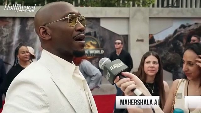 Mahershala Ali on Filming 'Jurassic World Rebirth' & Latest on Marvel Studios 'Blade' Reboot | THR Video