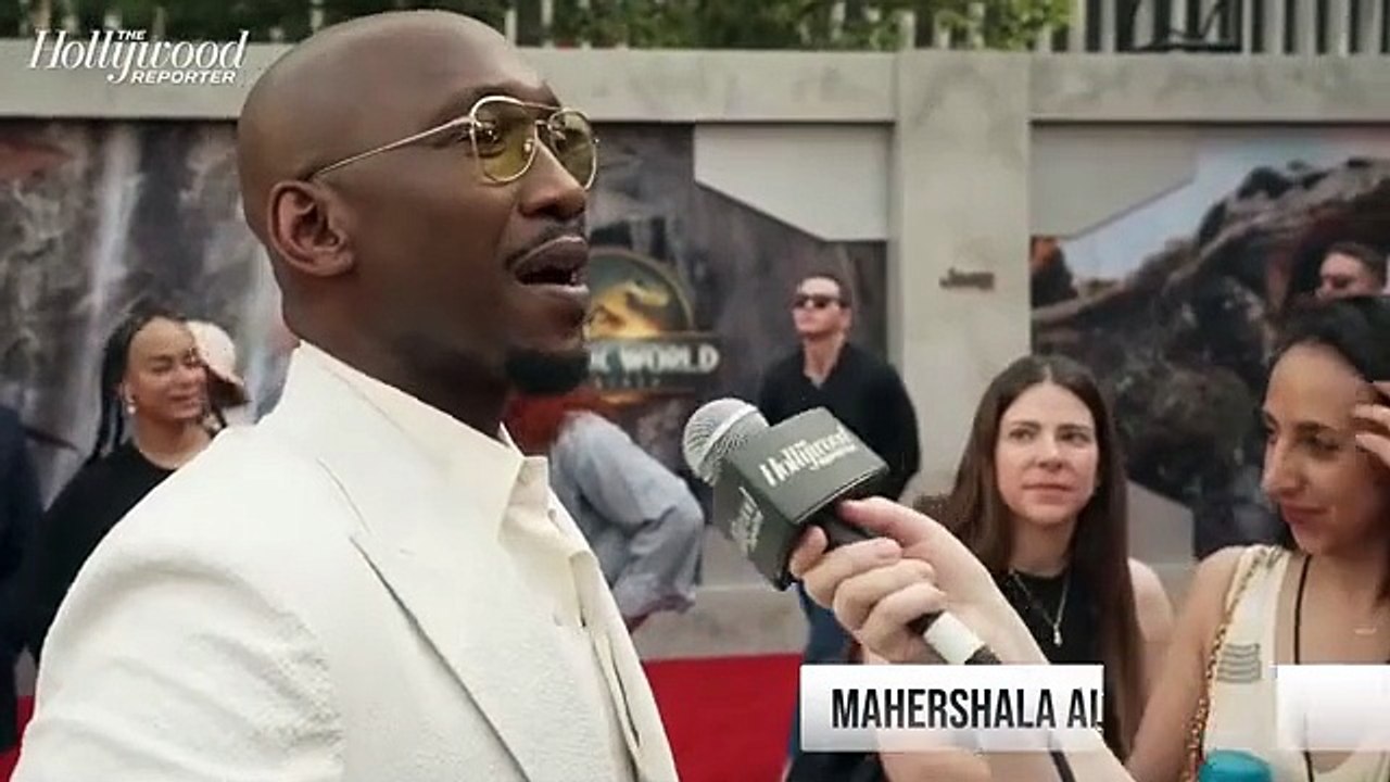Mahershala Ali on Filming 'Jurassic World Rebirth' & Latest on Marvel Studios 'Blade' Reboot | THR Video