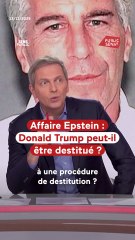 Affaire Epstein "Personne ne verra Trump condamné dans un tribunal"