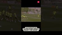 Les exercices de finition au Real Madrid durant l’ère Zidane... #football