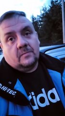 ECPU - Nietypowy tirowiec wyrzucił telefon do rowu ze strachu xD