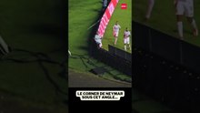 Le corner de Neymar avec Santos sous cet angle...