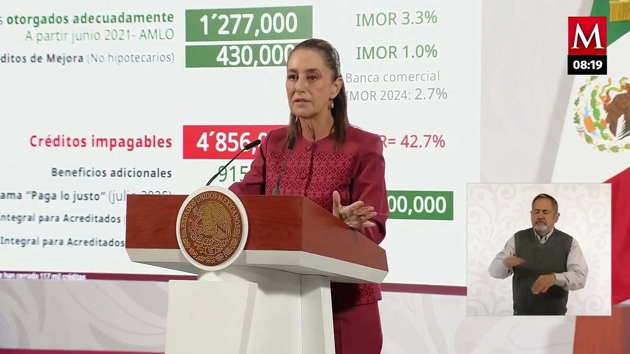 Sheinbaum sorprende con anuncio sobre el sistema Infonavit