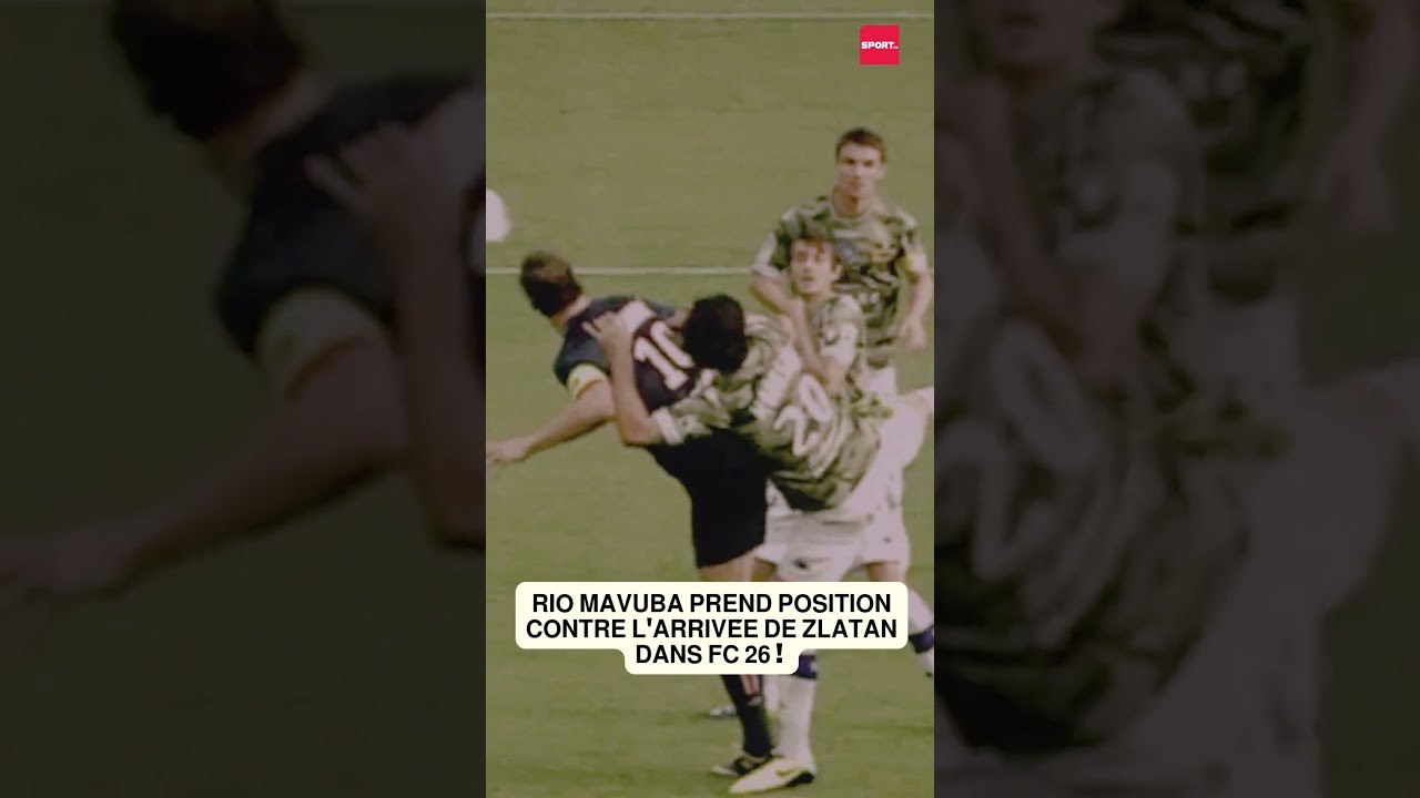 Rio Mavuba prend position contre l'arrivée de Zlatan dan FC26 mdr #football #ligue1 #psg #losc
