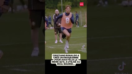 Cristiano Ronaldo a créé un programme  pour João Félix le même qu'il a utilisé au Real Madrid...