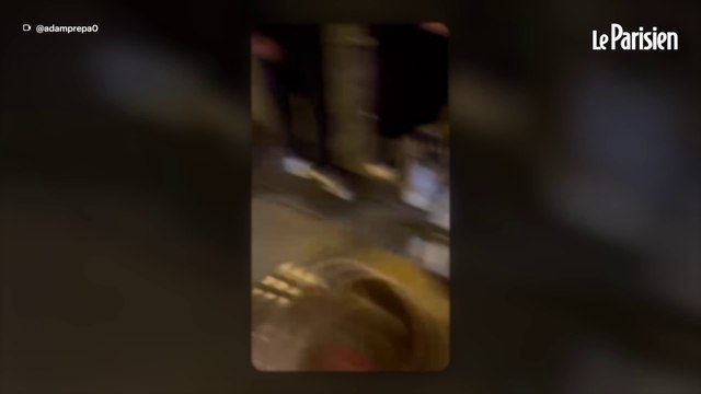 Gaz lacrimo, coups... La « guerre des sapins » gâchée par la police à Paris