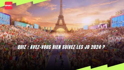 Quiz : Avez-vous bien suivi les JO2024 ? #jo2024 #jeux