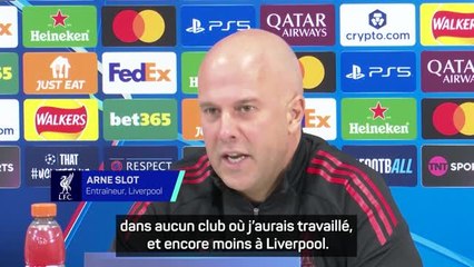 Liverpool - Arne Slot décrit la mauvaise forme des Reds comme "ridicule"