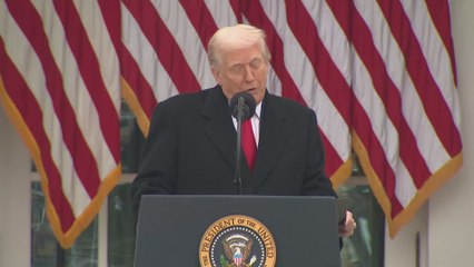 Hilarious Moment as Turkey Interrupts Trump During Pardon