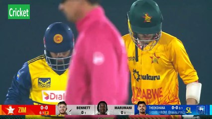 Zimbabwe vs Sri Lanka 5th Match Highlights - PAK TNS 2025