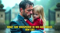 Millionaire Finds Poor Girl in Storm — Her Whispered Secret Brings Him to Tears”