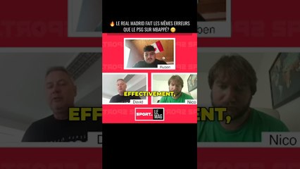 Le Real Madrid fait les mêmes erreurs que le PSG sur Mbappe #football