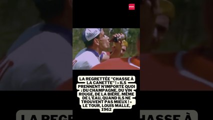 La regrettée "chasse à la canette" ! Le Tour 1962 #tdf #tourdefrance