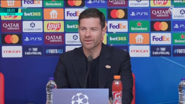 Xabi Alonso, rueda de prensa completa previa al Olympiacos - Real Madrid