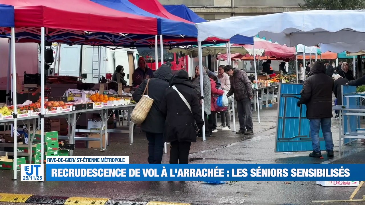 La préfecture de la Loire dresse le bilan à l'occasion de la journée mondiale des violences faites aux femmes / La Foire Sainte-Catherine revient cette année à Saint-Galmier mais sans animaux / Des commerçants stéphanois font installer des décorations pou