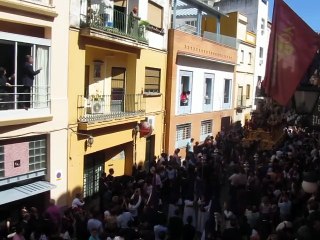 Saeta a La Exaltación en C⁄Gerona (Casa Palacio Don Pedro) Semana Santa 2015 PARTE 8