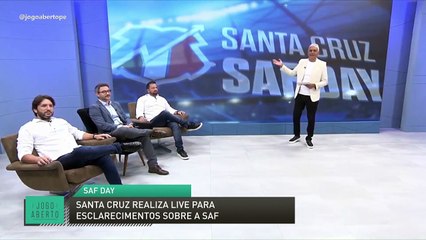 Santa Cruz realiza live para esclarecimentos sobre a SAF