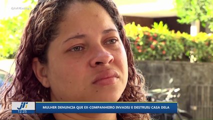 Mulher denuncia que ex-companheiro invadiu e destruiu casa dela