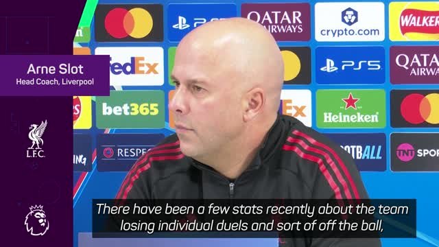 Slot responds to van Dijk's 'lack of fight' comments