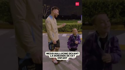 Messi hallucine devant la demande de cet enfant  #football #miami #intermiami