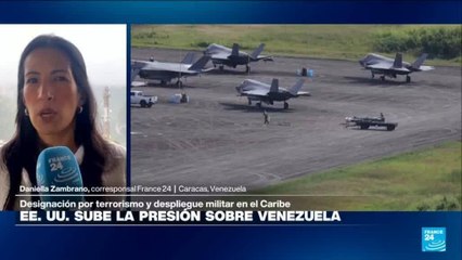 Informe desde Caracas: aviones militares estadounidenses sobrevuelan aguas venezolanas