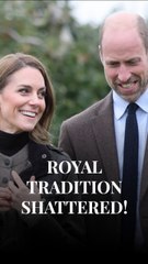 Prince William And Kate Middleton Decided To 'Break' This Royal Tradition At Prince George's Christening