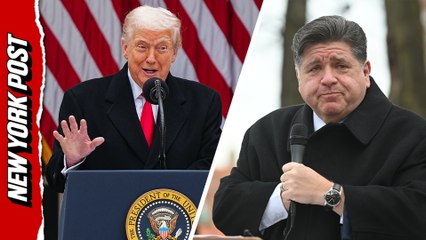 Trump Blasts Pritzker as a 'Big Fat Slob' During Thanksgiving Turkey Pardon