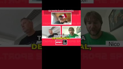 Iga Swiatek eliminée a Montreal #tennis