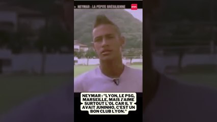 Quand Neymar déclarait sa flamme à l'OL #football #ol #lyon