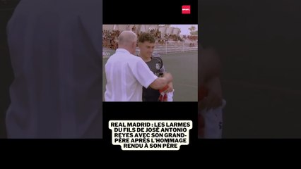 Real Madrid : Les larmes du fils de José Antonio Reyes après l’hommage rendu à son père