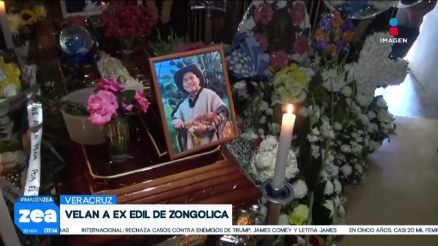 Dan último adiós al exalcalde de Zongolica, Veracruz, Juan Carlos Mezhua