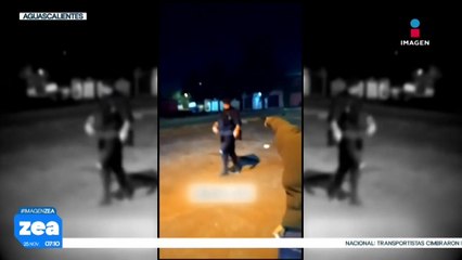 Policías disparan contra familia de Aguascalientes, cuatro menores resultaron heridos