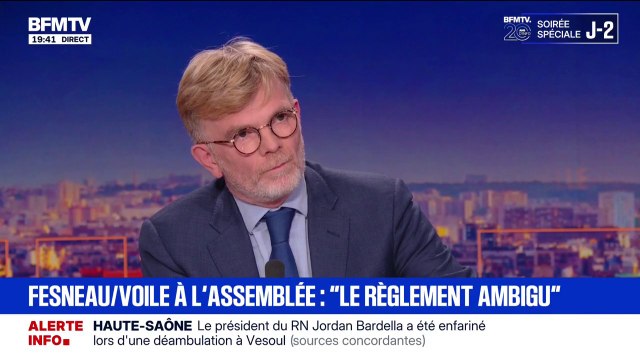 Interdiction du voile pour les mineures: Je me méfie des pays qui font la police du vêtement , déclare Marc Fesneau, président du groupe (Les Démocrates) à l'Assemblée nationale