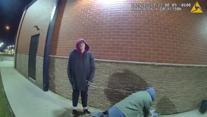 Moment missing Slender Man stabber is found sleeping at truck stop with 42-year-old