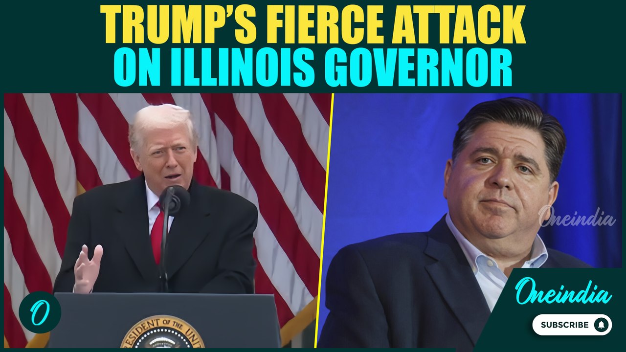 ‘LOW IQ! FAT SLOB!’ Trump TEARS INTO Governor Pritzker over National Guard in Chicago | US Civil War