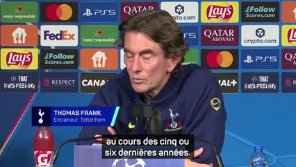 Tottenham - Thomas Frank salue la transformation opérée par Luis Enrique au PSG