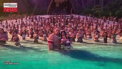 'Moana 2' Trailer: Auli'i Cravalho & Dwayne Johnson Set Sail in Disney Sequel | THR News Video