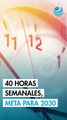 Jornada de 40 horas: Gobierno apuesta por acuerdo en 2025; discusión legislativa, hasta 2026