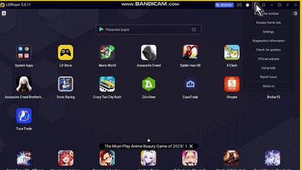 LD Player como mudar o idioma para Português