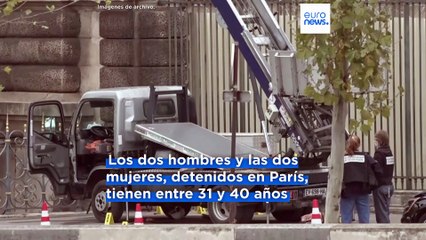 Arrestado uno de los miembros de la banda que perpetró el robo al Louvre