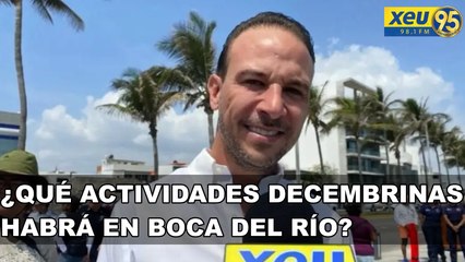 ¿Qué actividades decembrinas habrá en Boca del Río?