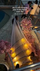 "Não seria quem sou". Mulher casa com 70 amigas após morte de namorado