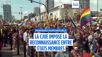 Les Vingt-Sept doivent reconnaître les mariages homosexuels conclus dans l’UE, juge la CJUE