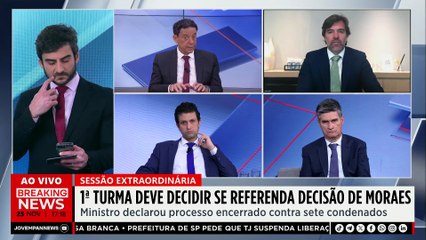 Primeira Turma do STF marca sessão para decidir se referenda decisão de Moraes