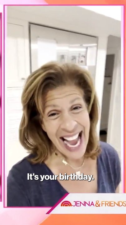 Hoda Kotb surprises former co-host Jenna Bush Hager for her birthday
